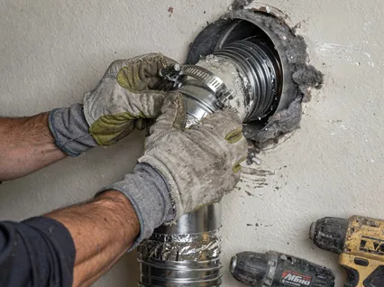 Dryer Vent Hose Installation in Cromwell