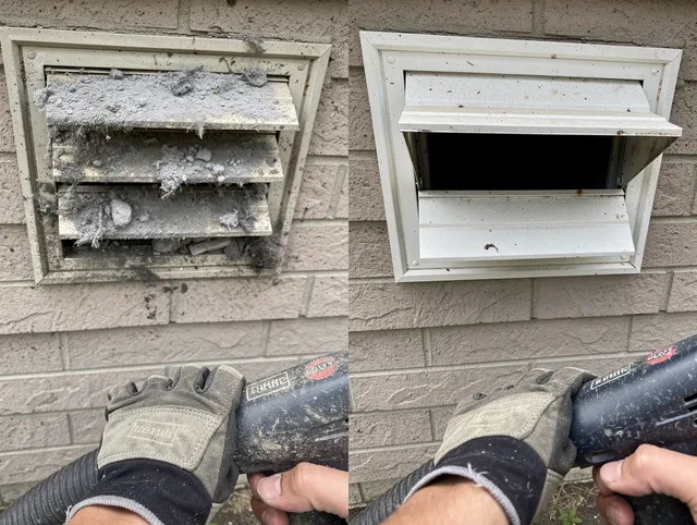 Professional dryer exhaust vent cleaning by Cromwell Dryer Vent Cleaning in Cromwell
