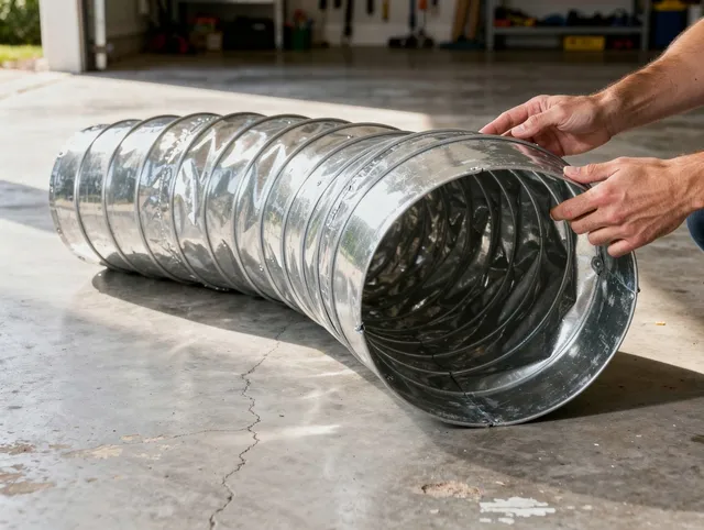 Cromwell Dryer Vent Cleaning specialist using advanced equipment for thorough duct cleaning in Cromwell
