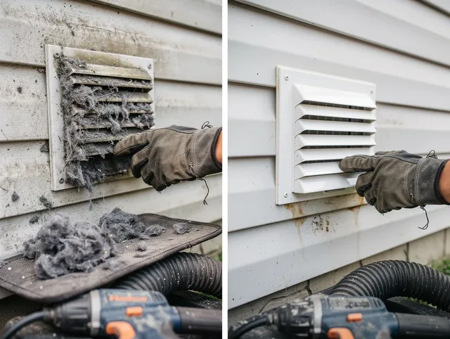 Residential dryer vent cleaning by Cromwell Dryer Vent Cleaning in Cromwell